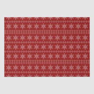 Papier Mousseline Noël Snowflakes motif coutume arrière - plan