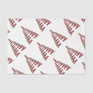 Papier Mousseline Noëls Homard de Noël Tissu de plage nautique