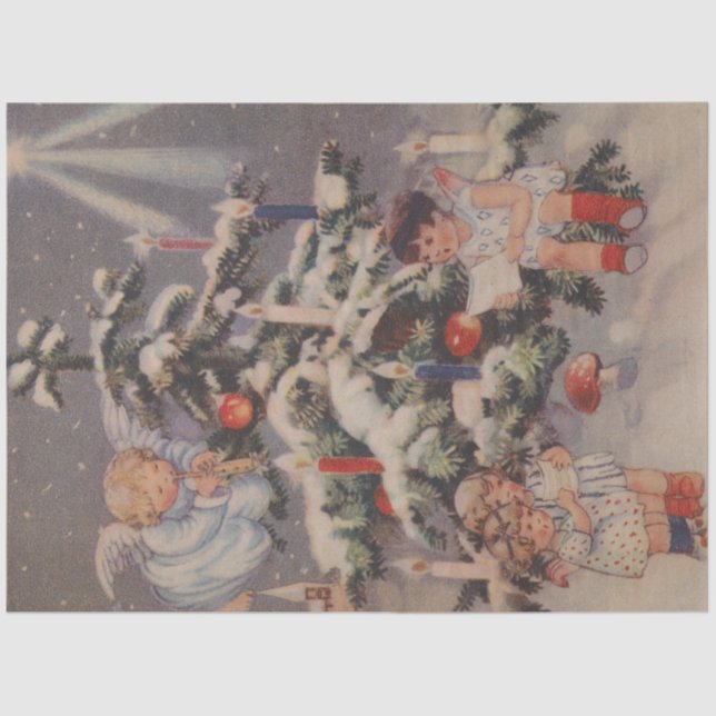 Papier Mousseline Noëltère série Design 1 (Recto)