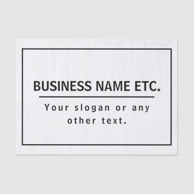 Papier Mousseline Noir et blanc moderne (Recto)