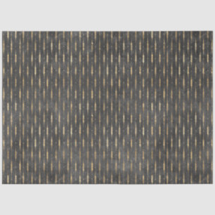 Papier Mousseline Noir et Gold Circus Series Design 13