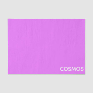 Papier Mousseline Nom de couleur pourpre cosmos