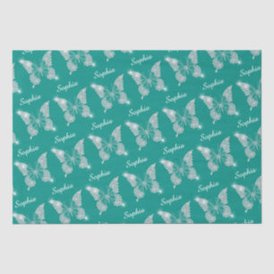 Papier Mousseline Nom du script de l'étincelle du papillon des diama