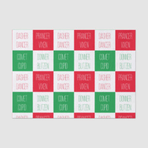 Papier Mousseline NOMS DES RÉINDEURS Papier Tissu