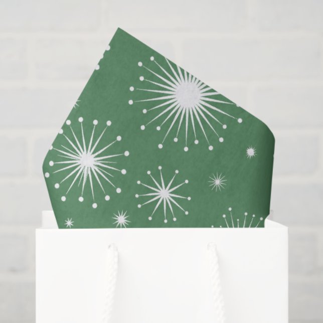 Papier Mousseline Nostalgic Kitschmas Stars (Sac cadeau)