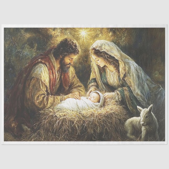 Papier Mousseline Notre salut (Recto)