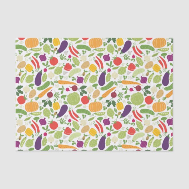 Papier Mousseline Nourriture sur un arrière - plan blanc (Recto)