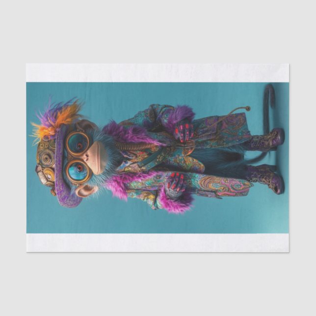 Papier Mousseline Nouveau Monkey Business6 (Recto)