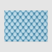 Nuances de motif géométrique de larme bleue