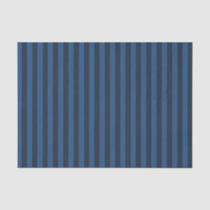 Papier Mousseline Nuit neigeuse et nuitée Bleue de minuit