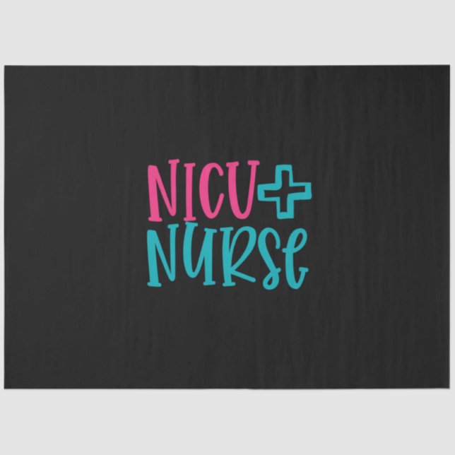 Papier Mousseline Nurse | NICU nurse (Recto)