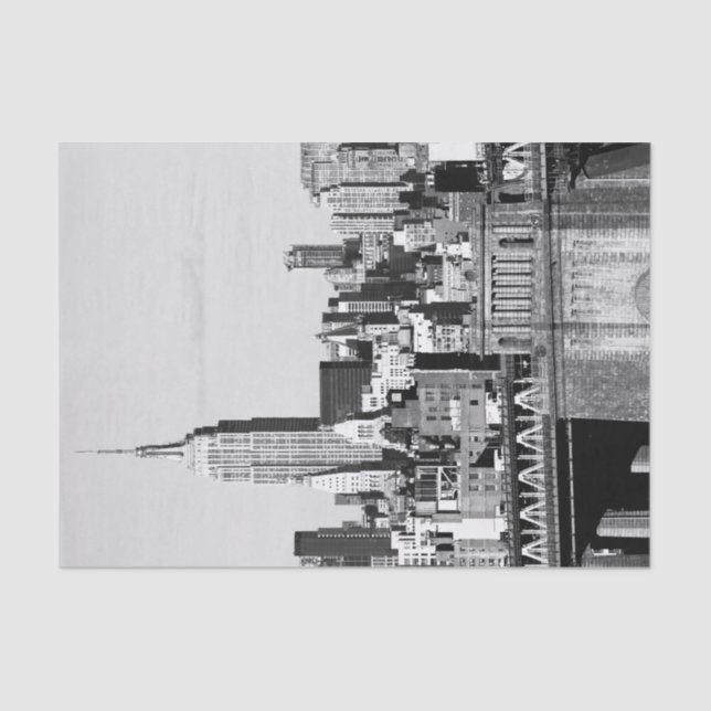 Papier Mousseline NYC Skyline II (Recto)