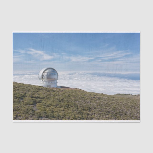 Papier Mousseline Observatory La Palma (Recto)