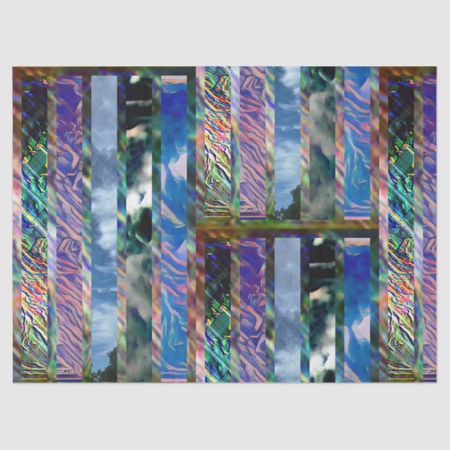 PAPIER MOUSSELINE #OCEAN&SKY #THESURFINGMERMAID @ MAGHIE.ORG (Recto)