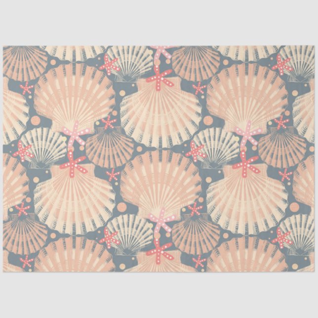 Papier Mousseline Ocean Treasures doux et joli (Recto)