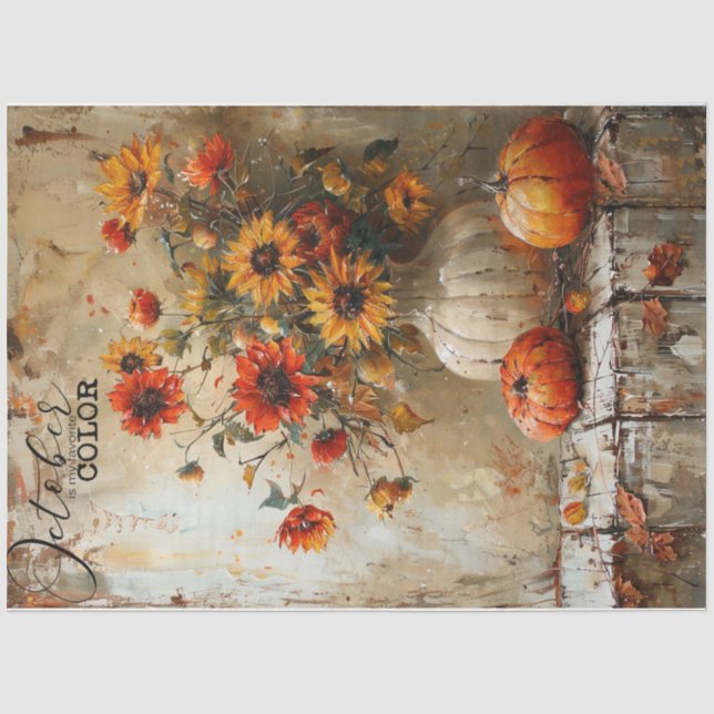 Papier Mousseline octobre (Recto)