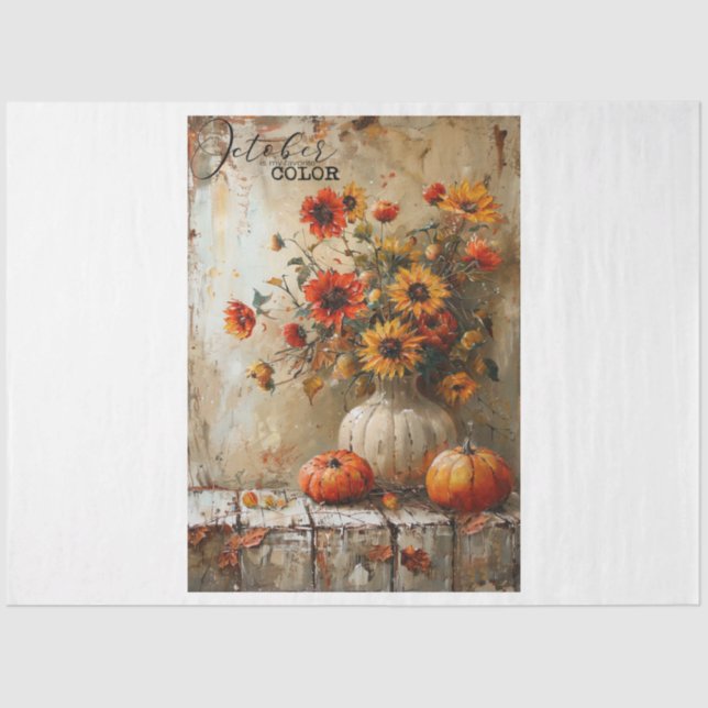 Papier Mousseline octobre (Recto)