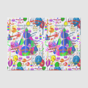 Papier Mousseline Octobre, 31 Anniversaire Tissue Paper