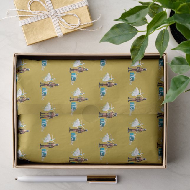 Papier Mousseline Ode to Nutcracker Ballet Gold (Cadeau)
