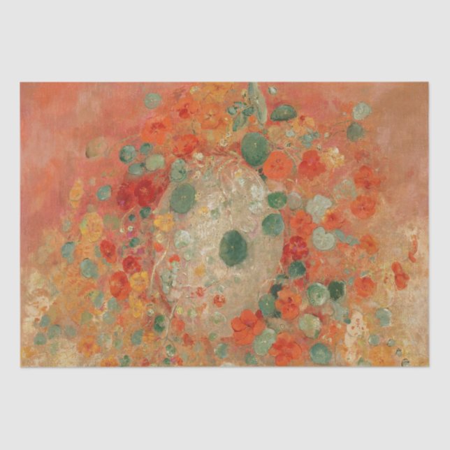 Papier Mousseline Odilon Redon | Nasturtiums (1905) (Recto)