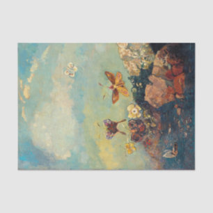 Papier Mousseline Odilon Redon Papillons Symbolisme Vintage Art