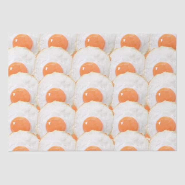 Papier Mousseline Oeufs Sunny Side Up (Recto)
