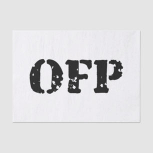 PAPIER MOUSSELINE OFP