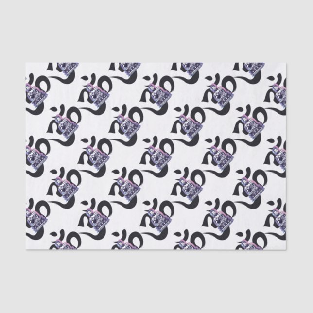 Papier Mousseline Ohm Bouddha (Recto)