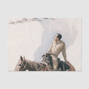 Papier Mousseline Oies sauvages Art occidental par WHD Koerner