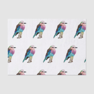 Papier Mousseline Oiseau lilas de rouleau de Breasted