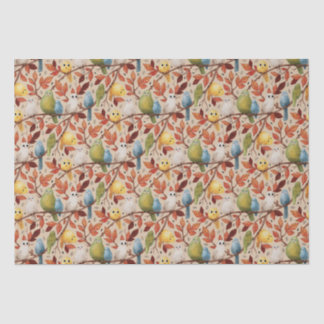 Papier Mousseline Oiseaux Amusants (agrafage)