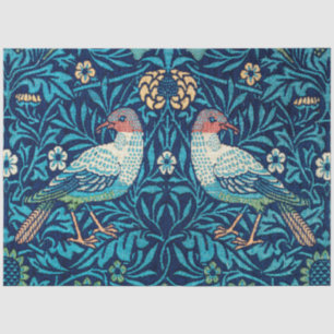 Papier Mousseline Oiseaux, William Morris