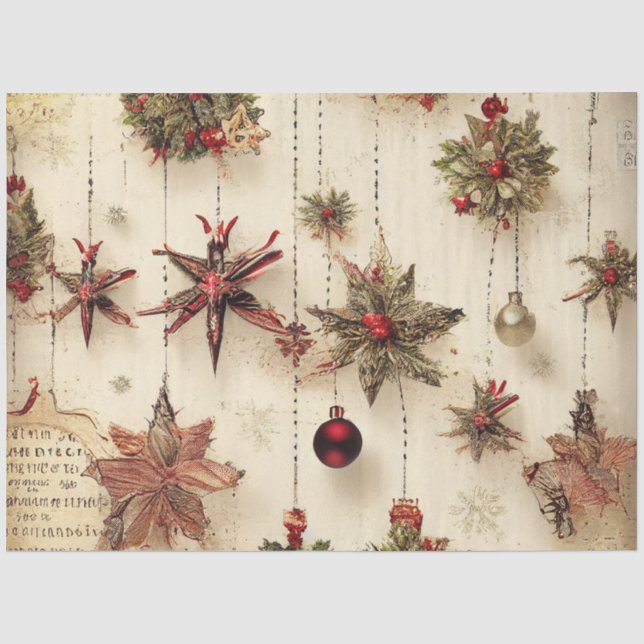 Papier Mousseline Ole Christmas Design Series #5 (Recto)