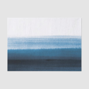 Papier Mousseline Ombre bleu marine