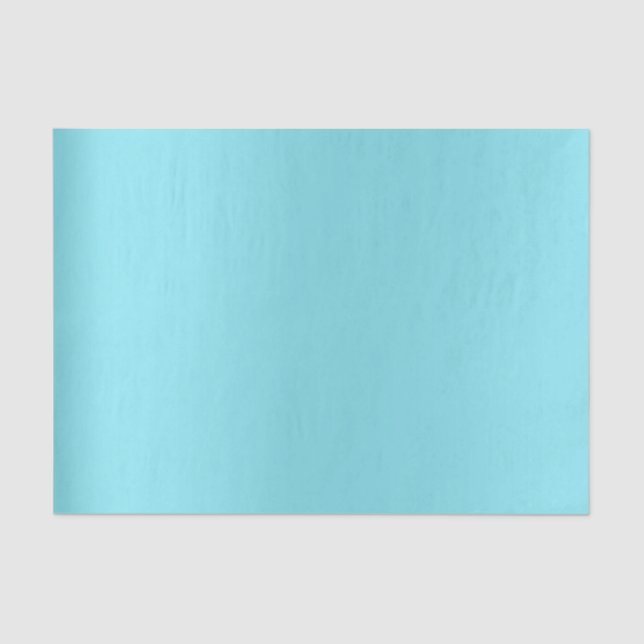 Papier Mousseline Ombre Blue Pastel Sky Delicate Minimal (Recto)