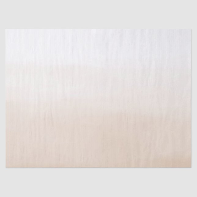 Papier Mousseline Ombre de Peach Cream (Recto)