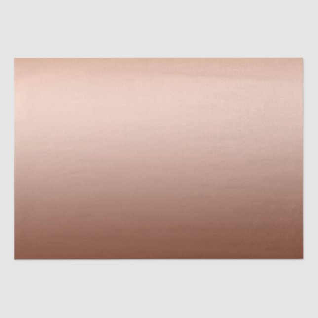 Papier Mousseline Ombre en bronze or (Recto)