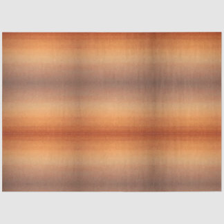 Papier Mousseline Ombre Gradient Orange Sunset Mosaic Look Découpage