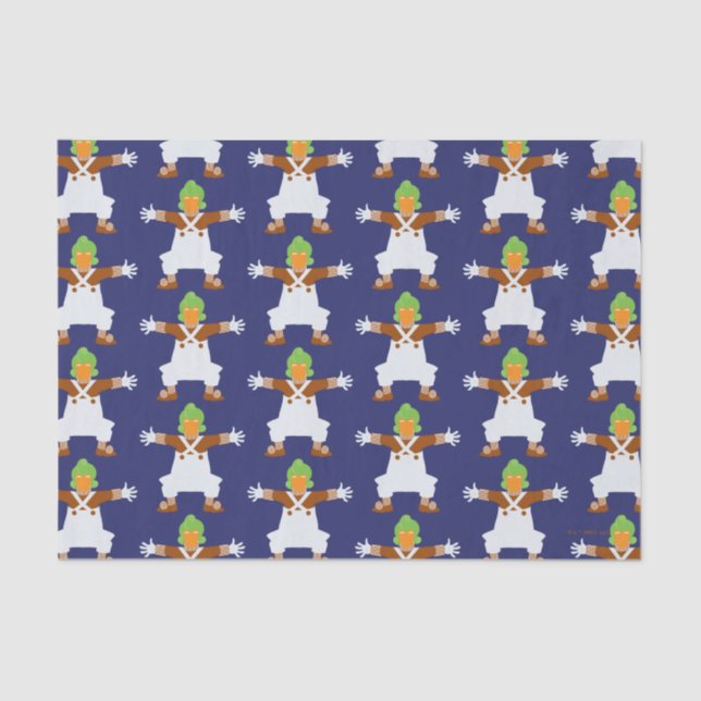 Papier Mousseline Oompa Loompa (Recto)