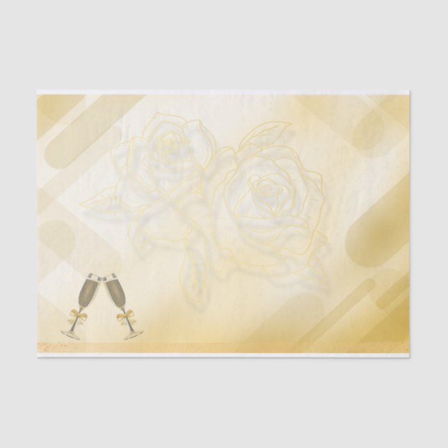 Papier Mousseline Or (Recto)