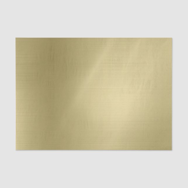 Papier Mousseline Or profond brossé (Recto)
