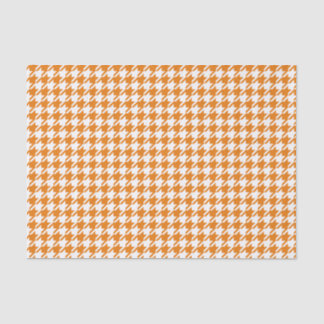 Papier Mousseline ORANGE de pied-de-poule TOUT ARRIÈRE - PLAN de