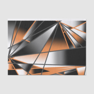 Papier Mousseline Orange dégradé couleur remplissage conception méca