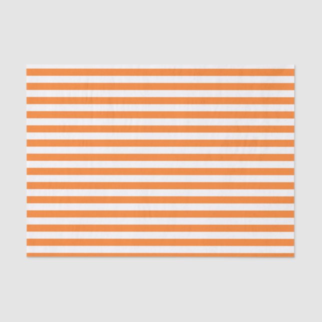 Papier Mousseline Orange et blanc (Recto)