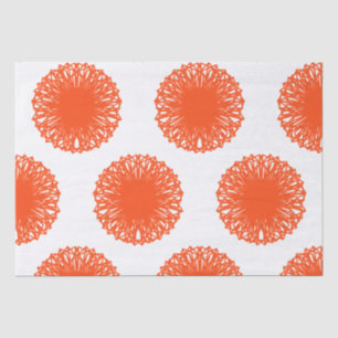Papier Mousseline Orange Palette Sphere Graphics Art Abstrait