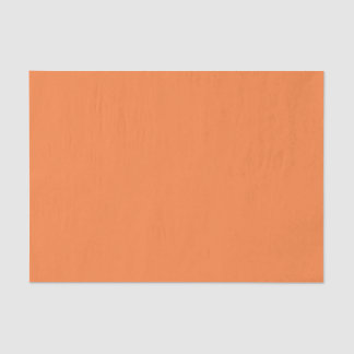 Papier Mousseline Orange Peel couleur solide