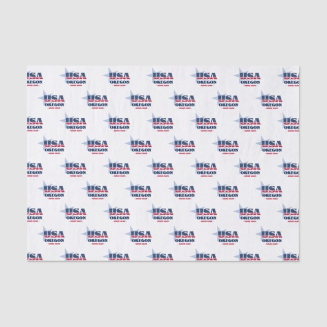 Papier Mousseline Oregon State Pride Tissue Paper (Recto)