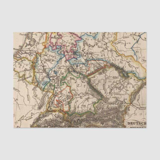 Papier Mousseline Oriental - carte européenne (Recto)