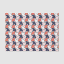 Oriental Rouge Bleu Bleu Flèches géométriques Art