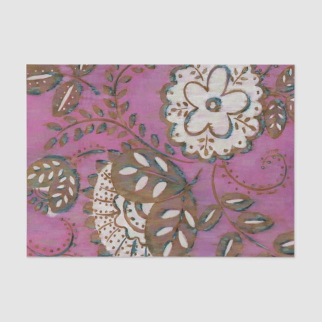 Papier Mousseline Ornement radiant I (Recto)